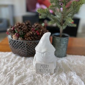 RAE DUNN “MERRY CHRISTMAS” Tabletop Gnome Décor